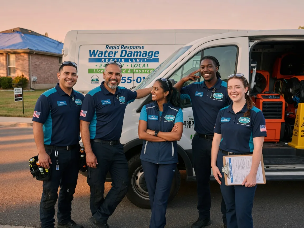 Water Damage Restoration company in Frankston, TX